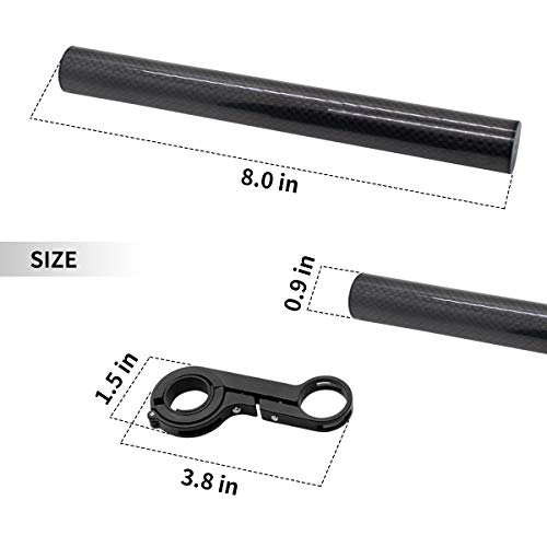 image for Sikawai Handlebar Extender Bicycle Aluminum Alloy Bracket Extension Do