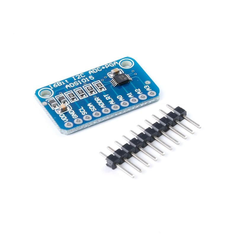 Image of ADS1115 16 BIT I2C ADC 4 Channel Module Pack of 3 for Rduino Projects, Low Current Consumption and Wide Supply Range