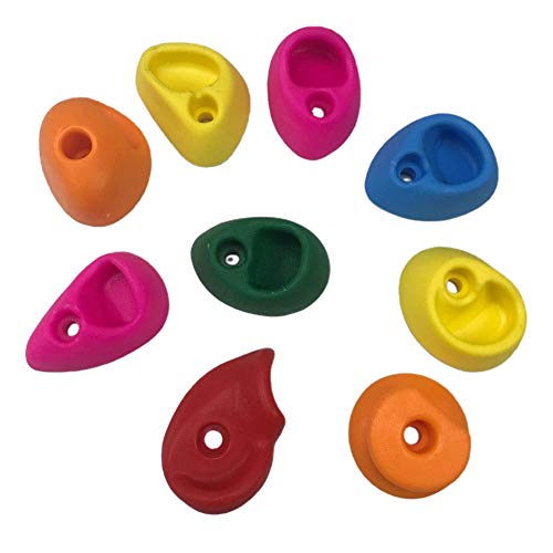 Juego de 10 piedras de escalada de colores mixtos para entrenamiento de...