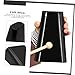 Abaodam Practical Cowbell Accessory for Drum Kit Black Percussion Instrument for Musicians Concerts Schools and Band Practices Replacement for Old Cowbells