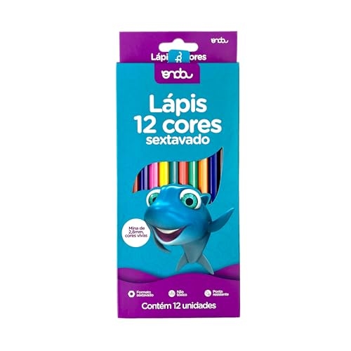 Onda Pro Lapis 12 Cores Sextavado Onda Pro Lapis 12 Cores Sextavado