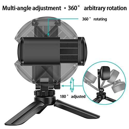 Trépied portable rotatif pliable SCRUBY pour smartphone et caméra - 4