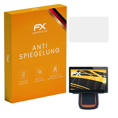 atFoliX Screen Protector compatible with Sunmi T2s Screen Protection Film, anti-reflective and shock-absorbing FX Protector Film