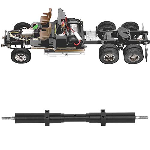 Essieu RC Non Motorisé En Métal Pour Remorque 1/10 – Accessoire De Mise à Niveau Durable, Longueur 167 Mm