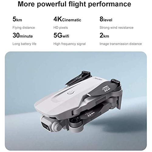 GPS Drohne 5G WiFi FPV Live Video, Drohnen für Erwachsene mit 4K Kamera für Erwachsene, 2000 m… – Bild 6