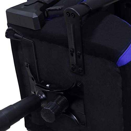 CADEIRA GAMER MAD RACER V8 TURBO AZUL - V8TBMADAZ - PCYES