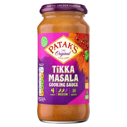 Pataks Tikka Masala - Tarro mediano para salsa (450 g)