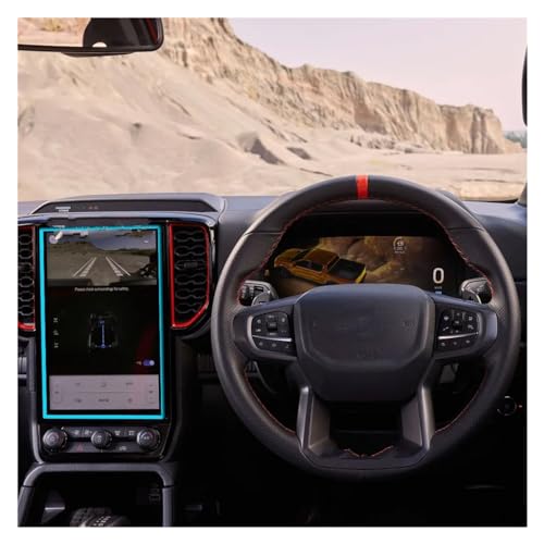 Protection écran GPS Ranger Raptor verre trempé 12" voiture film tactile