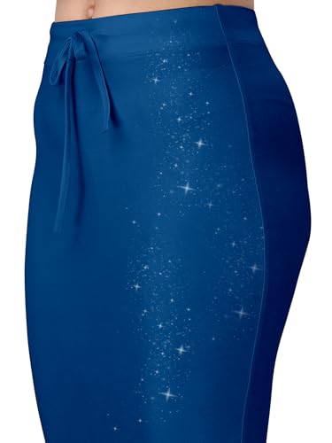 Image of Mehrang Stretchable Shimmer Saree Shapewear Petticoat for Women, Skirts for Women,Shape Wear Dress for Saree