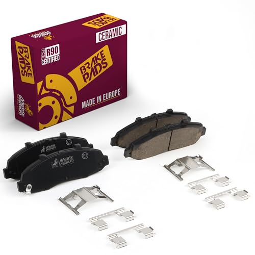 Metrix Premium Chassis Parts Front Brake Pad Set D679 Fits Ford F-150