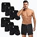 Produktbild SGS 6-10 Pack Unterhosen Mann Herren Unterhosen Boxershorts Men (7/XL, 6.stück - Schwarz)
