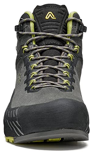 Asolo Men's Eldo Lth Gv Shoes Graphite/Green Oasis 10.5 #TOP2