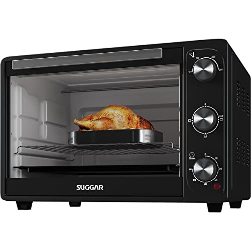 Electric Oven 50 Liters Black 220V - SUGGAR - FE5012PT