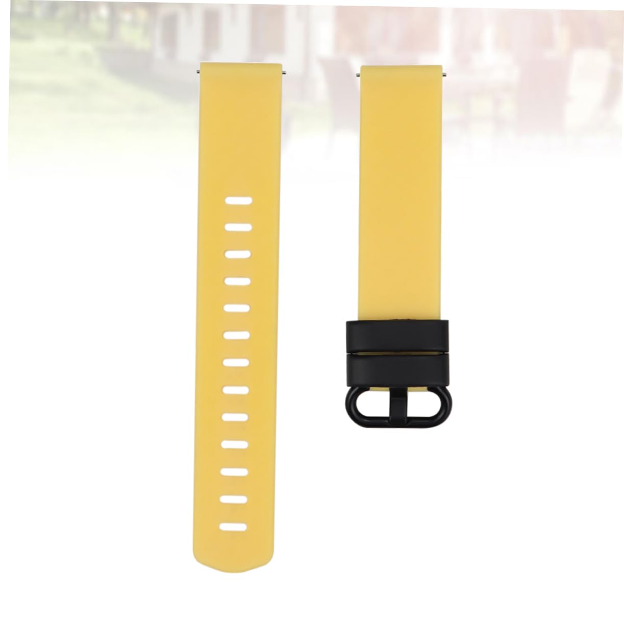 Homoyoyo Yellow Smartwatch Strap Replacement Band for Watch 20mm Easy Install Comfortable Fit Fashionable Design
