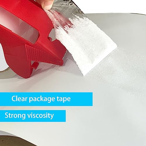 WELSTIK Packaging Tape, Heavy Duty Clear Secure and Sticky Packing Tape for Moving Parcels Sealing, Shipping - Image 4