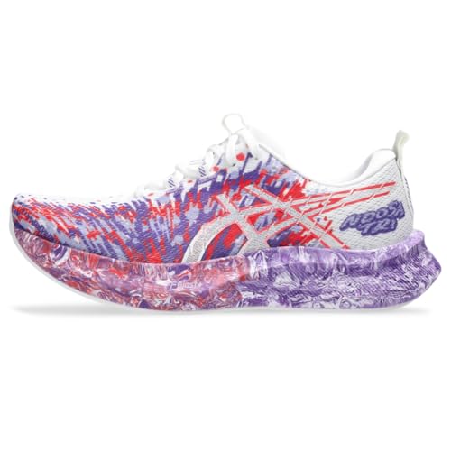 ASICS Women's Noosa TRI 16 Running Shoes, 8.5, White/EDO Purple