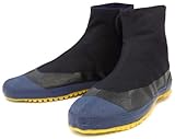  Samurai Market - Botas de jardinería con 5 clips, importadas de Japón, Negro (Negro ), 26.5 cm