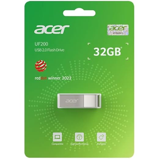 Acer 32GB USB 2.0 Flash Drive