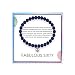 SOLINFOR 60th Birthday Gifts for Women - Lapis Lazuli Beads Bracelet - 60 Years Old Jewelry Gift Idea for Her