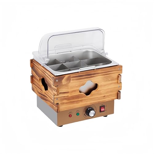 Bxzzuisおでん調理機、温度調節可能 おでん鍋 9グリッド 大容量 電気おでん鍋 おでん調理機、温度調節可能 自動保温機能 仕切り鍋 ステンレス鋼 仕切り付 卓上型 デスクトップおでん鍋 多用途おでん鍋 卓上万能鍋 しゃぶしゃぶ鍋 卓上鍋 スパイシー鍋