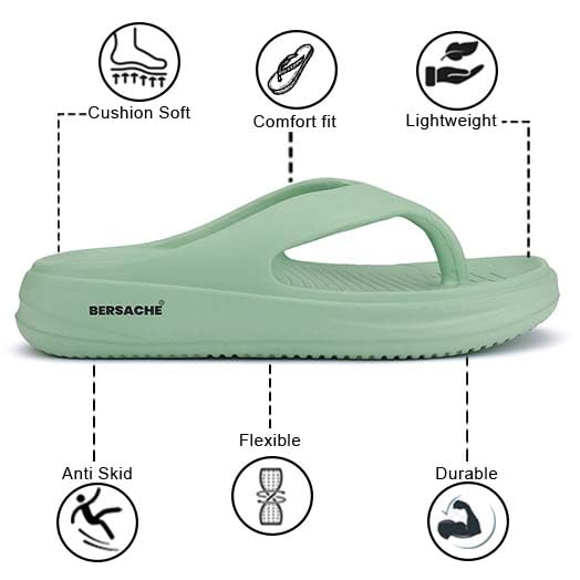Image of Bersache Extra Soft Classic Casual with Regular wear with Ultra Soft & Flexibility Technology Slipper for Women's