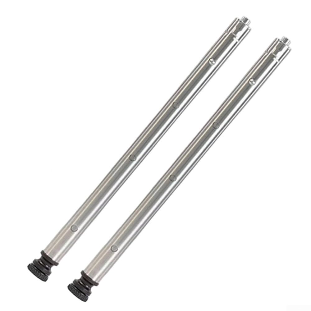 Juego de 2 patas de mesa extensibles de acero inoxidable 304 para mesas IGT, patas telescópicas para muebles de camping, altura regulable 40-66 cm o 50-83 cm, inoxidables, estables para pícnic al aire