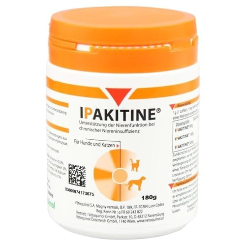 IPAKITINE Ergänzungsfutterm.Pulver f.Hunde/Katzen 180 g