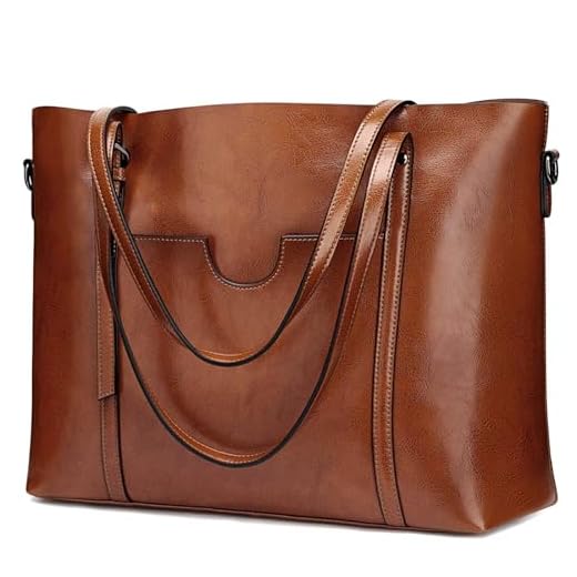 S-ZONE Femmes Vintage 3-Way En Cuir Véritable Fourre-Tout Sac a Bandoulière Sac a Main de Mode Sac a Messenger