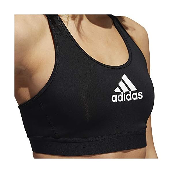 adidas Women's Don't Rest Alphaskin Bra, Black, Small