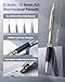 STAGEEK 37PCS Art Mechanical Pencil Set, Drafting Pencil 5 Sizes- 0.3, 0.5, 0.7, 0.9MM & 2PCS 2.0MM Mechanical Drawing Pencils with 492PCS Leads (6B 4B 2B HB 2H 4H Color) for Artist Sketching Drawing
