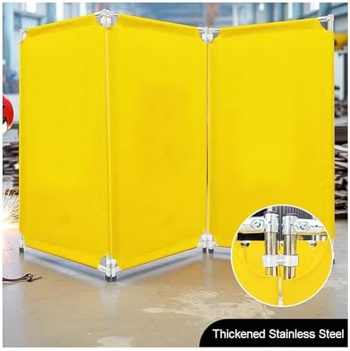 Portable Professional Welding Blanket, Flame-Retardant, Stainless Steel, 58x120cm, Ideal for Workshop/Fabrication, Durable Welding Protection, Heavy-Duty Sn Protection