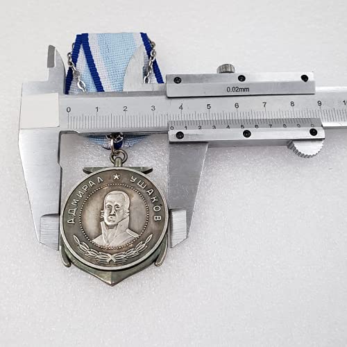 Kocreat Kopieer de Sovjet-Unie Navy Honor Medaille-WW2 USSR Militaire Badge CCCP Souvenir Badge Orde van de Patriottische Oorlog Cap Reversspeldjes Medaille Replica - Image 5