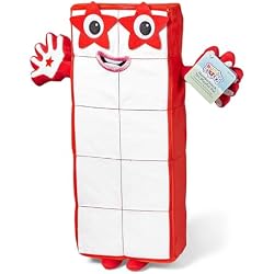 hand2mind Numberblock Ten Playful Pal, Plush Figure Toys | Numbers for Toddlers, Preschool Math Learning Toys, Stuffed Animal, Small Plushies, Counting Blocks