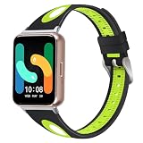 Lorheyar Cinturino Compatibile con Samsung Galaxy Fit 3, Banda di Ricambio Regolabile per Uomo E Donna Braccialetto Sportivo in Morbido Silicone Regolabile Compatibile con Galaxy Fit 3