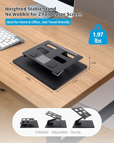 Clavier Bluetooth et Support pour Galaxy Z Fold pour Ne Plus Manquer d'Espace de Saisie - 4