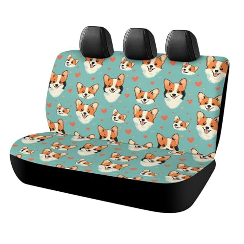Housse de siège arrière pour camions et VUS en tissu élastique universel