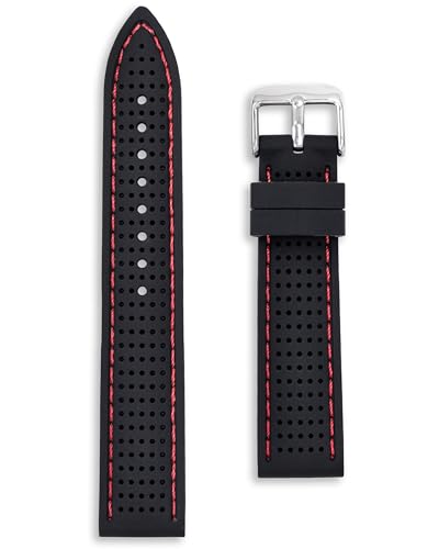 Bracelet de montre plongée en silicone pour remplacer un bracelet usé 20mm 22mm