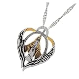 Beaupretty Collar Colgante de Oración Medalla de Jesús, Cadena de Clavícula Barroca para Mujer, Bisutería Gótica Ligera y Duradera, Obsequio para Comunión, Bodas y Uso Diario