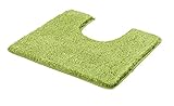 Kleine Wolke WC-Vorleger Seattle / 55 x 50 cm/Farbe Kiwigrün Badteppich, Polyester, 55x50x3 cm, 4071615130