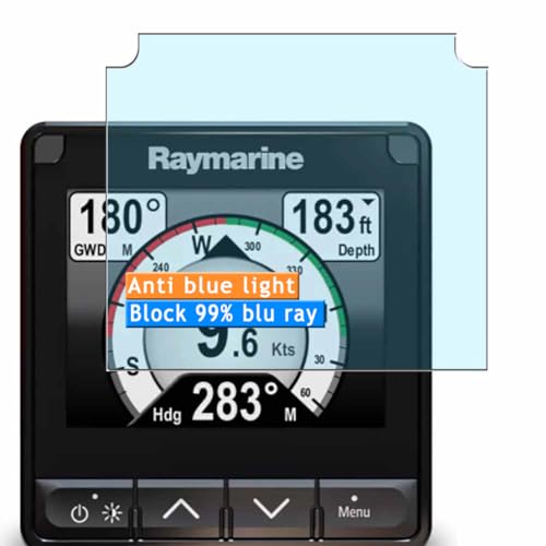 Vaxson 3 Stück Anti Blaulicht Schutzfolie kompatibel mit Raymarine I70S Display Bluelight folie folien Displayschutzfolie （ nicht Panzer Schutz Glas folie SchutzGlas nicht PanzerGlas ）