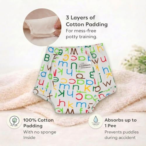 Image of SNUGKINS - Snug Potty Training Pull-up Pants for Babies /Toddlers /Kids. Reusable Potty Training Padded Underwear