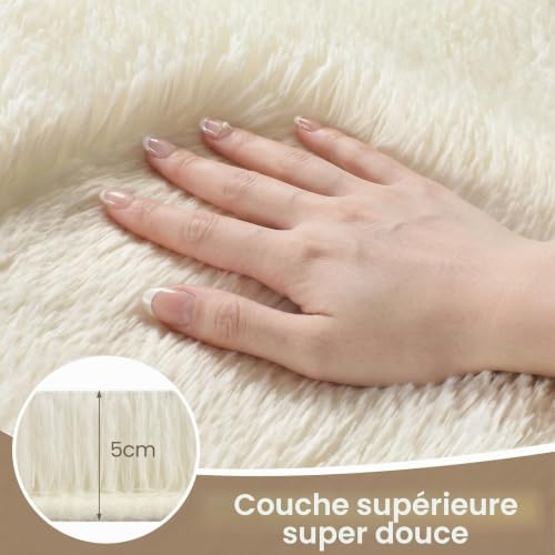 Tapis Citron Acide doux pour chambre ambiance cosy et décoration moderne