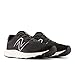 New Balance Women's 520 V8 Running Shoe, Black/White, 8