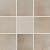 Bedrosians Celine 4" x 4" Matte Porcelain Floor & Wall Tile, Taupe (50-Pack, 5.38 SF)