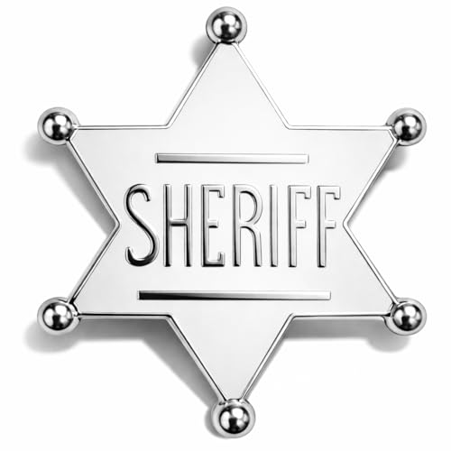 Image of Sheriff Badge | Police Badge | Costume Accessory