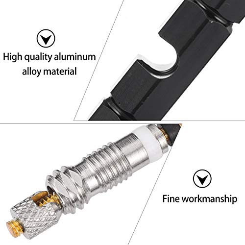 BESPORTBLE Kit de Ferramentas de Remoção de Núcleo de Válvula Conjunto de Núcleo de Válvula de Liga