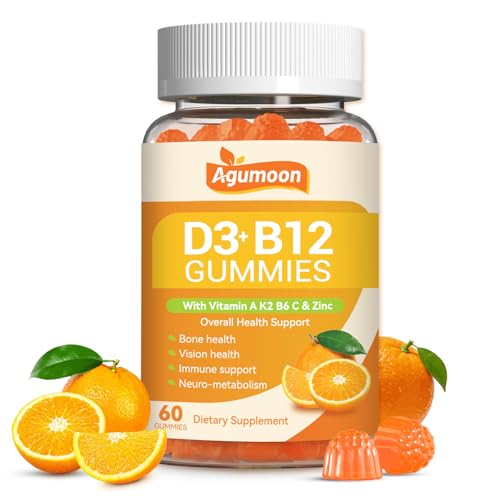 Agumoon Vitamin D3 B12 Gummies