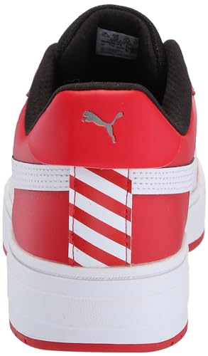 PUMA Men's Ferrari CA Pro Shoes, White-Black, 113