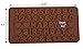 2PK A to Z Letters +Happy Birthday/Numbers/Symbols Mold Chocolate Fondant Decorating Silicone Tray