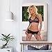 Hot Girl Bikini Porn Star Posters Kagney Linn Karter Sexy Poster Boobs Poster for Room Aesthetic Posters for Bedroom，Canvas Art Poster And Wall Art Posters for Room Unframe-style 12x18inch(30x45cm)